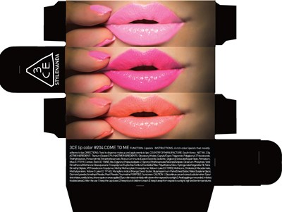 Image Of Carton (3ce Lip Color 204 Come To Me Carton)